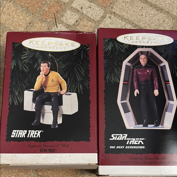 Star Trek Keepsake Ornaments Set - Picture 1 of 5